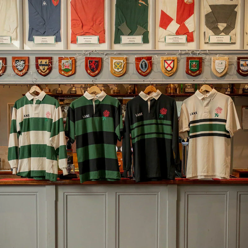 THE GREEN MACHINE | NEW LANX RUGBY SHIRTS