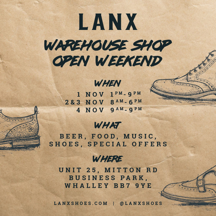 LANX Warehouse Shop Open Weekend