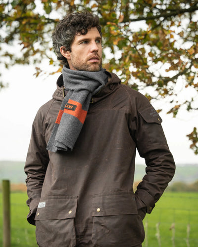 FOULRIDGE / SLATE-Scarf | LANX Proper Men's Shoes