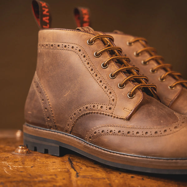 BAYLEY // ACACIA DISTRESSED-Men's Boots | LANX Proper Men's Shoes