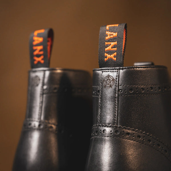 BAYLEY // BLACK-Men's Boots | LANX Proper Men's Shoes