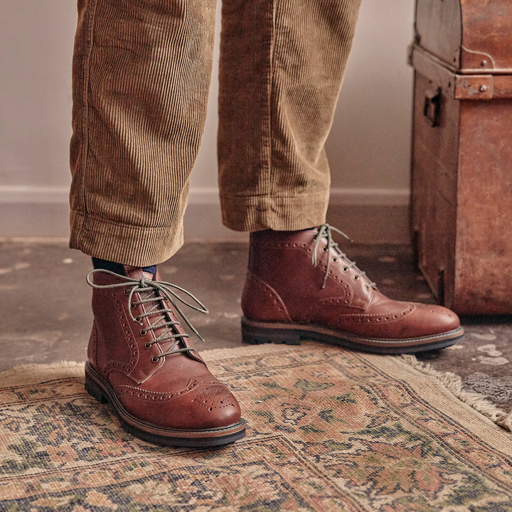 BAYLEY // CONKER & KHAKI-Men's Boots | LANX Proper Men's Shoes