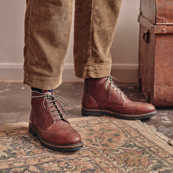 BAYLEY // CONKER & KHAKI-Men's Boots | LANX Proper Men's Shoes