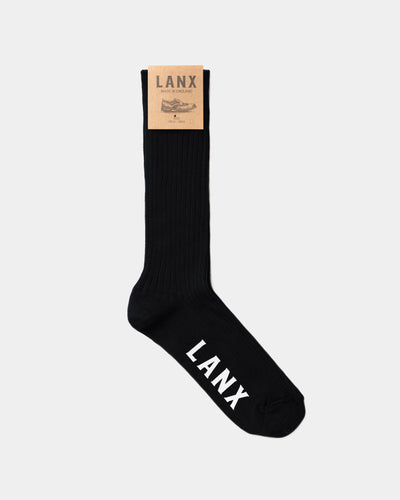 DRESS SOCK / BLACK-Socks | LANX Proper Men's Shoes