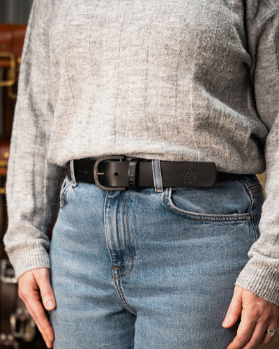 BLEASDALE / BLACK-Belt | LANX Proper Men's Shoes