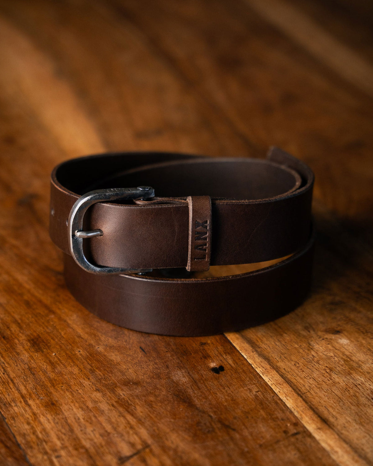 BLEASDALE / BROWN-Belt | LANX Proper Men's Shoes