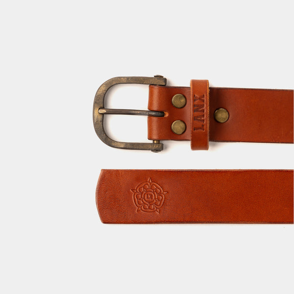 BLEASDALE / TAN-Belt | LANX Proper Men's Shoes