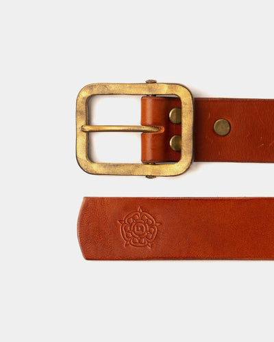 CROMWELL / TAN-Belt | LANX Proper Men's Shoes