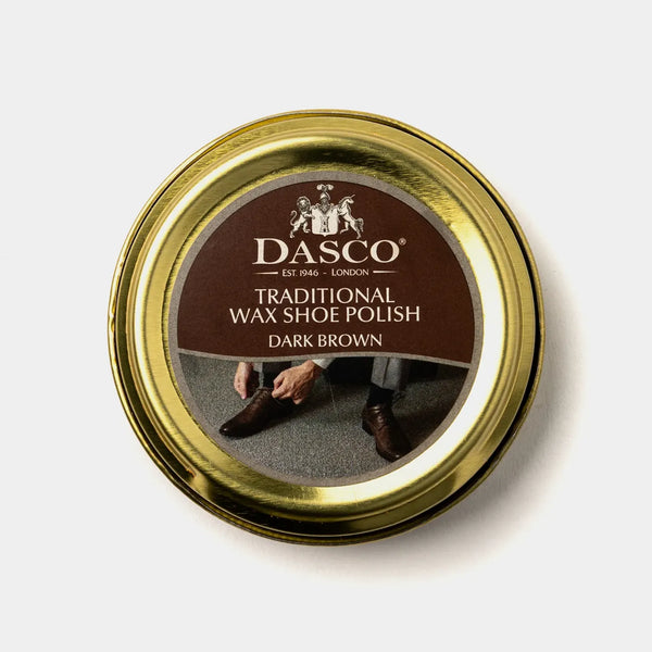 WAX POLISH / DARK BROWN-Shoe Care | LANX Proper Men's Shoes