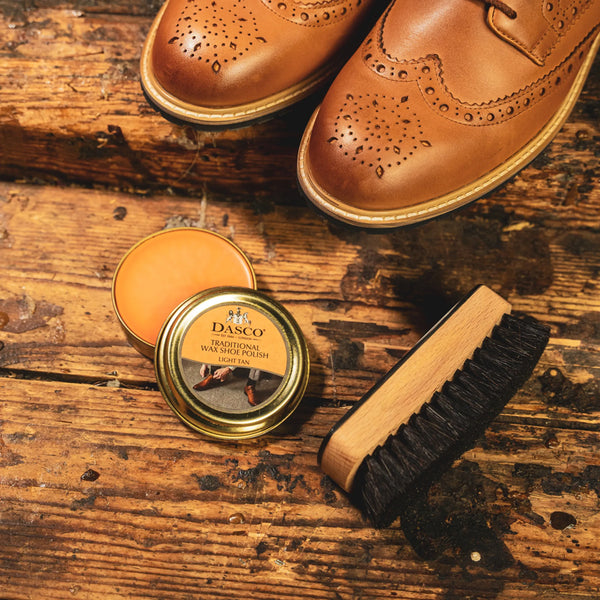 WAX POLISH / LIGHT TAN-Shoe Care | LANX Proper Men's Shoes