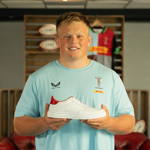 DIDSBURY // HARLEQUINS WHITE-Men's Casual | LANX Proper Men's Shoes