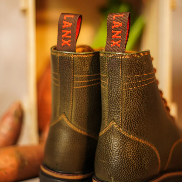 DINCKLEY / BOTTLE GREEN-Women’s Boots | LANX Proper Men's Shoes