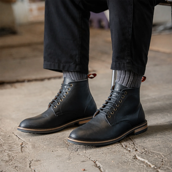 DUTTON // BLACK-Men's Boots | LANX Proper Men's Shoes