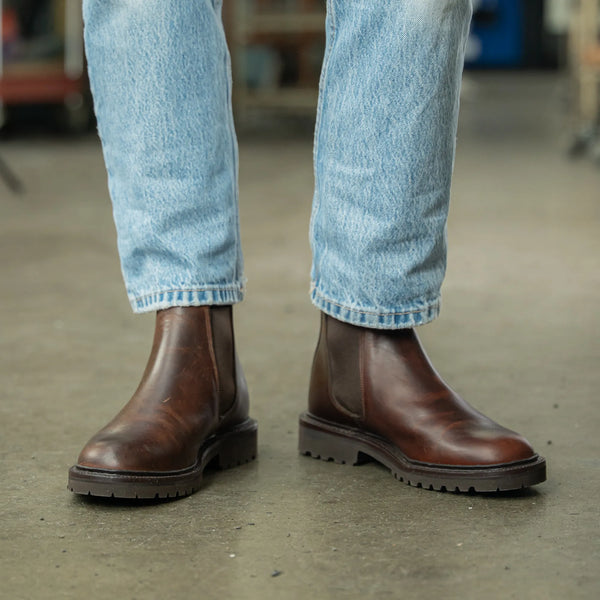 FALLBARN / CARAMEL-Women’s Chelsea | LANX Proper Men's Shoes