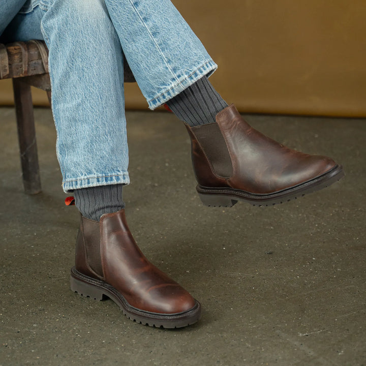 FALLBARN / CARAMEL-Women’s Chelsea | LANX Proper Men's Shoes