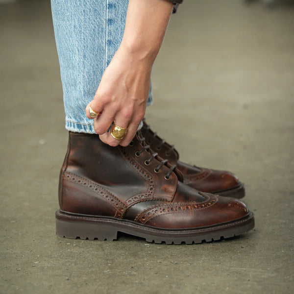 NEWCHURCH / CARAMEL-Women’s Boots | LANX Proper Men's Shoes