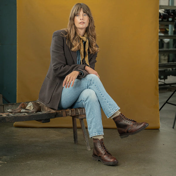 NEWCHURCH / CARAMEL-Women’s Boots | LANX Proper Men's Shoes