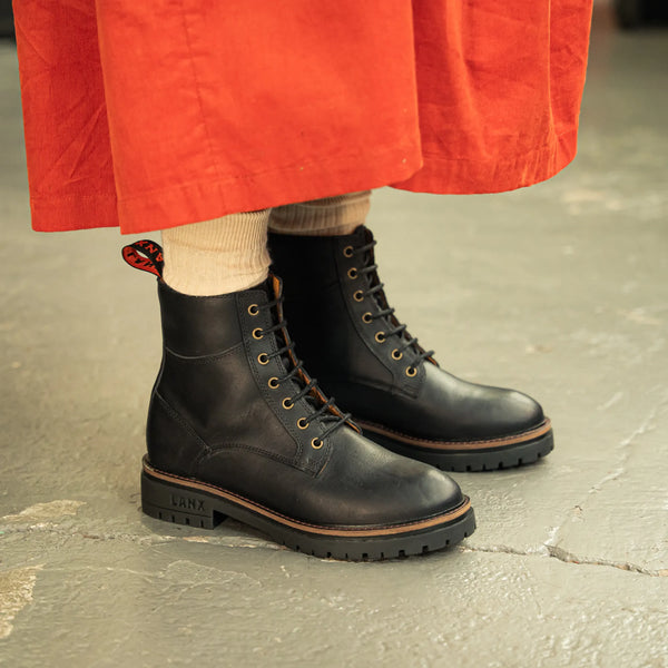 GARNETT / BLACK-Women’s Chelsea | LANX Proper Men's Shoes