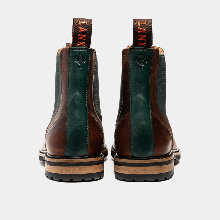 GARSTANG // CARAMEL & GREEN-Men's Chelsea | LANX Proper Men's Shoes