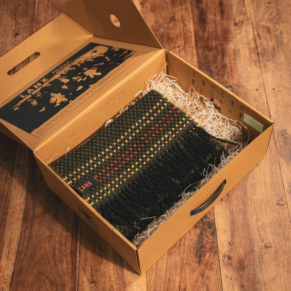 FREE GIFT BOX // CRAFT CARDBOARD-Gift Box | LANX Proper Men's Shoes