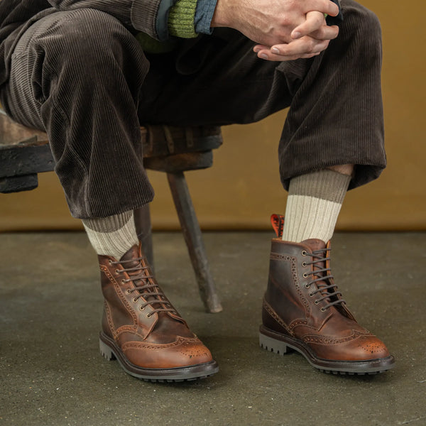GRINDLETON // CARAMEL-Men's Boots | LANX Proper Men's Shoes