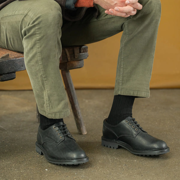 HALE // BLACK-Men's Shoes | LANX Proper Men's Shoes