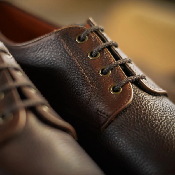 HALE // BROWN GRAINED-Men's Shoes | LANX Proper Men's Shoes