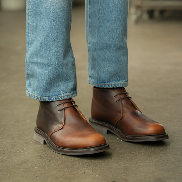 HELMSHORE // CARAMEL-Men's Boots | LANX Proper Men's Shoes