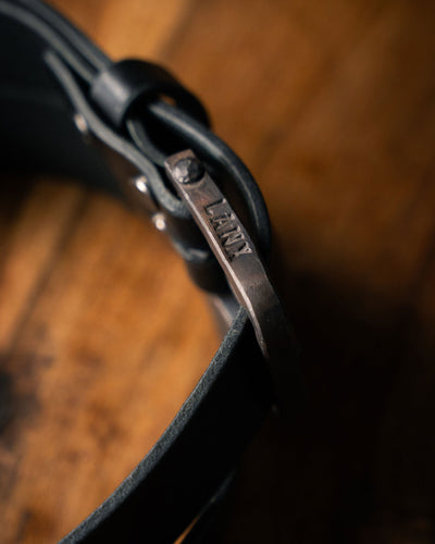 HODDER / BLACK-Belt | LANX Proper Men's Shoes