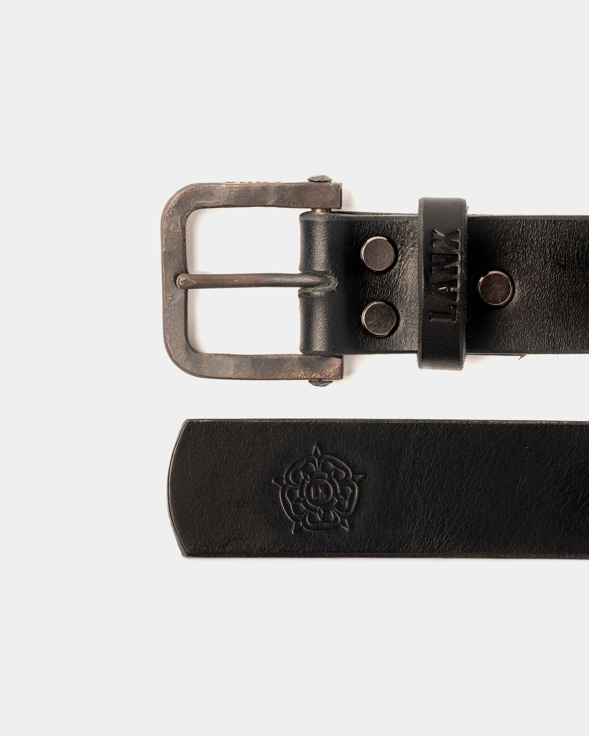 HODDER / BLACK-Belt | LANX Proper Men's Shoes