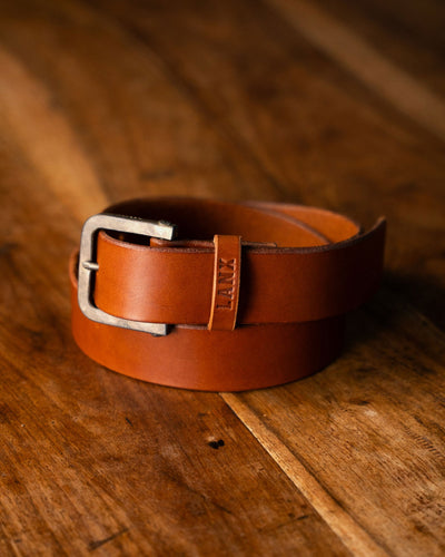 HODDER / TAN-Belt | LANX Proper Men's Shoes