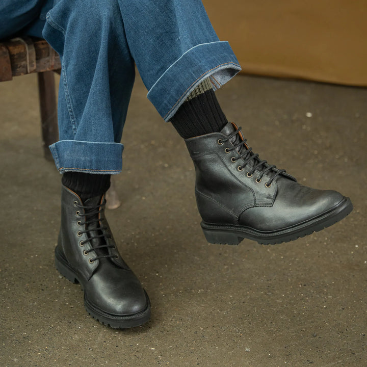 IRWELL / BLACK-Women’s Boots | LANX Proper Men's Shoes
