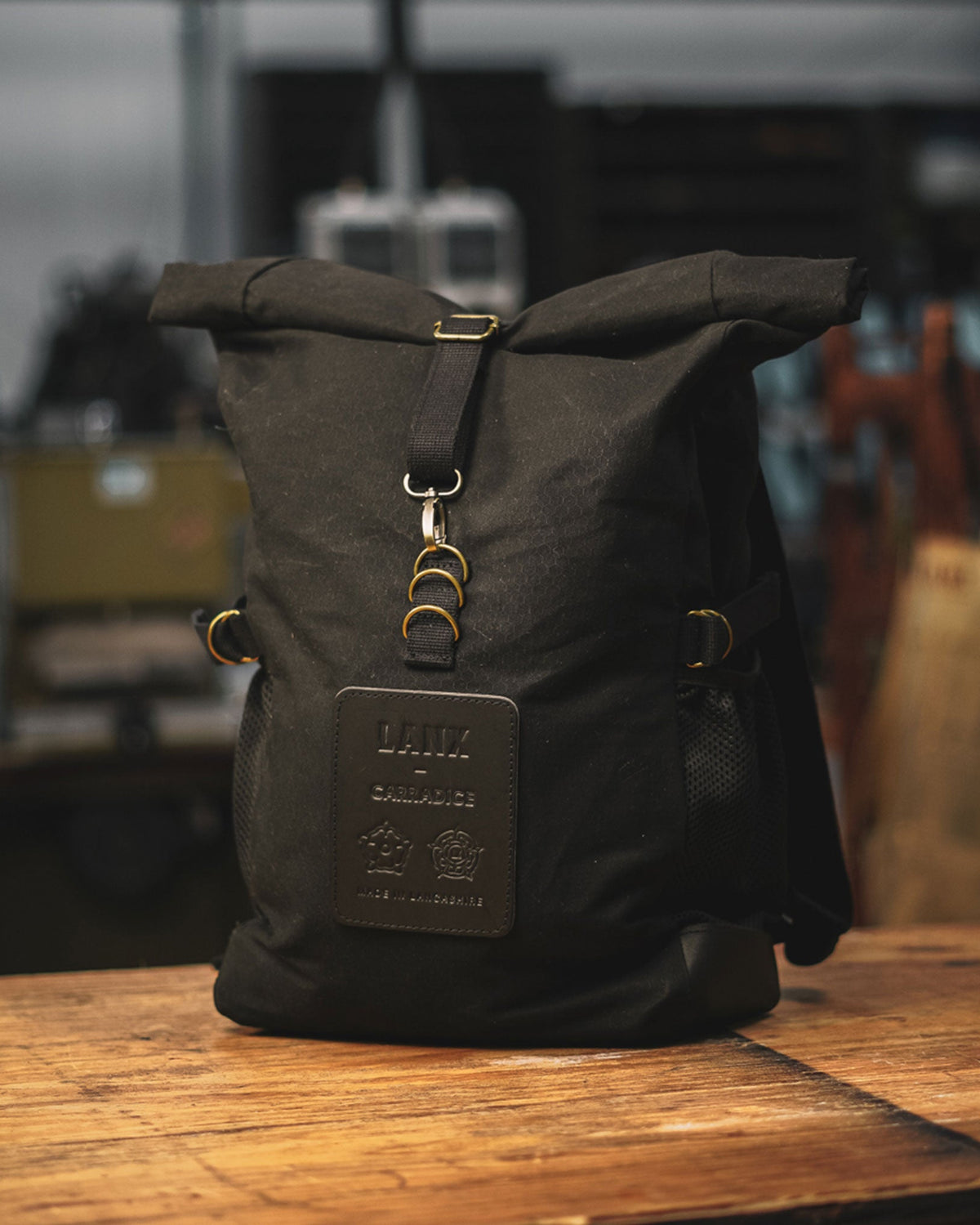 LANGDEN / BLACK-Bag | LANX Proper Men's Shoes