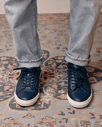 ANCOATS // NAVY-Men's Casual | LANX Proper Men's Shoes