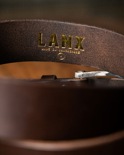 BLEASDALE / BROWN-Belt | LANX Proper Men's Shoes