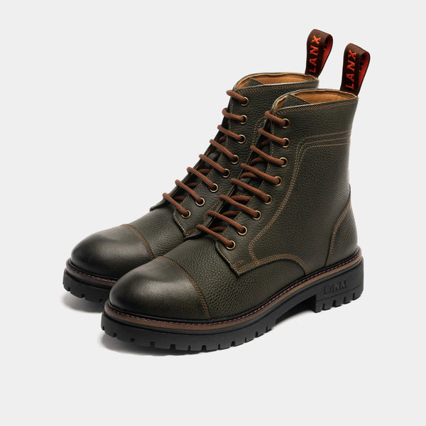 DINCKLEY / BOTTLE GREEN-Women’s Boots | LANX Proper Men's Shoes