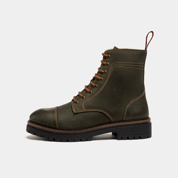 DINCKLEY / BOTTLE GREEN-Women’s Boots | LANX Proper Men's Shoes