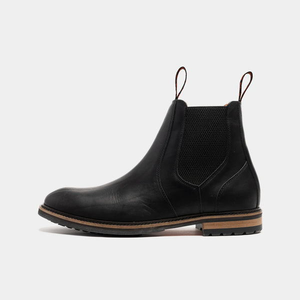 GARSTANG // BLACK-Men's Chelsea | LANX Proper Men's Shoes