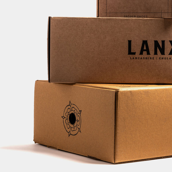 FREE GIFT BOX // CRAFT CARDBOARD-Gift Box | LANX Proper Men's Shoes