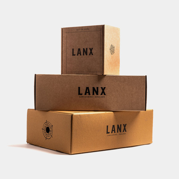 FREE GIFT BOX // CRAFT CARDBOARD-Gift Box | LANX Proper Men's Shoes