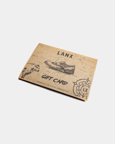 E-GIFT CARD / EMAILED-Gift Card | LANX Proper Men's Shoes