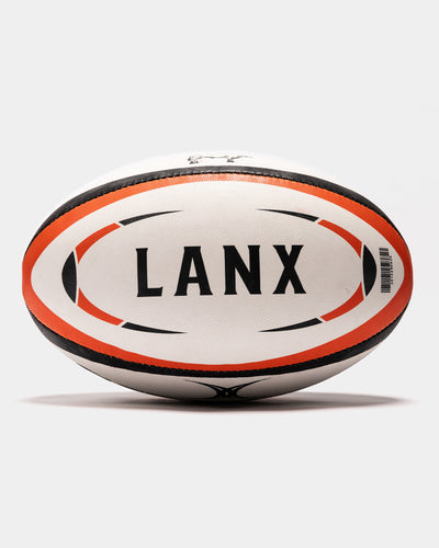 WEBB ELLIS / WHITE, BLACK & KOI-Rugby Ball | LANX Proper Men's Shoes