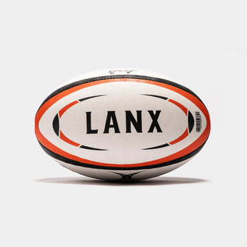 WEBB ELLIS / WHITE, BLACK & KOI-Rugby Ball | LANX Proper Men's Shoes