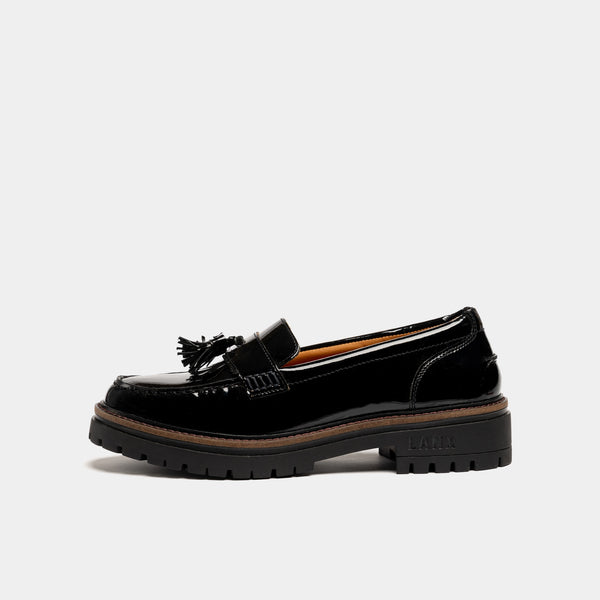 HARWOOD / BLACK PATENT-Women’s Shoes | LANX Proper Men's Shoes