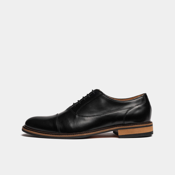 SABDEN // BLACK SHINE-Men's Shoes | LANX Proper Men's Shoes