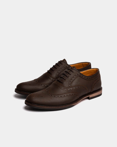 SHIREBURN // BROWN DISTRESSED