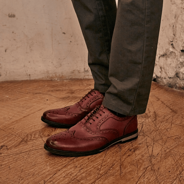 SHIREBURN // OXBLOOD-Men's Shoes | LANX Proper Men's Shoes