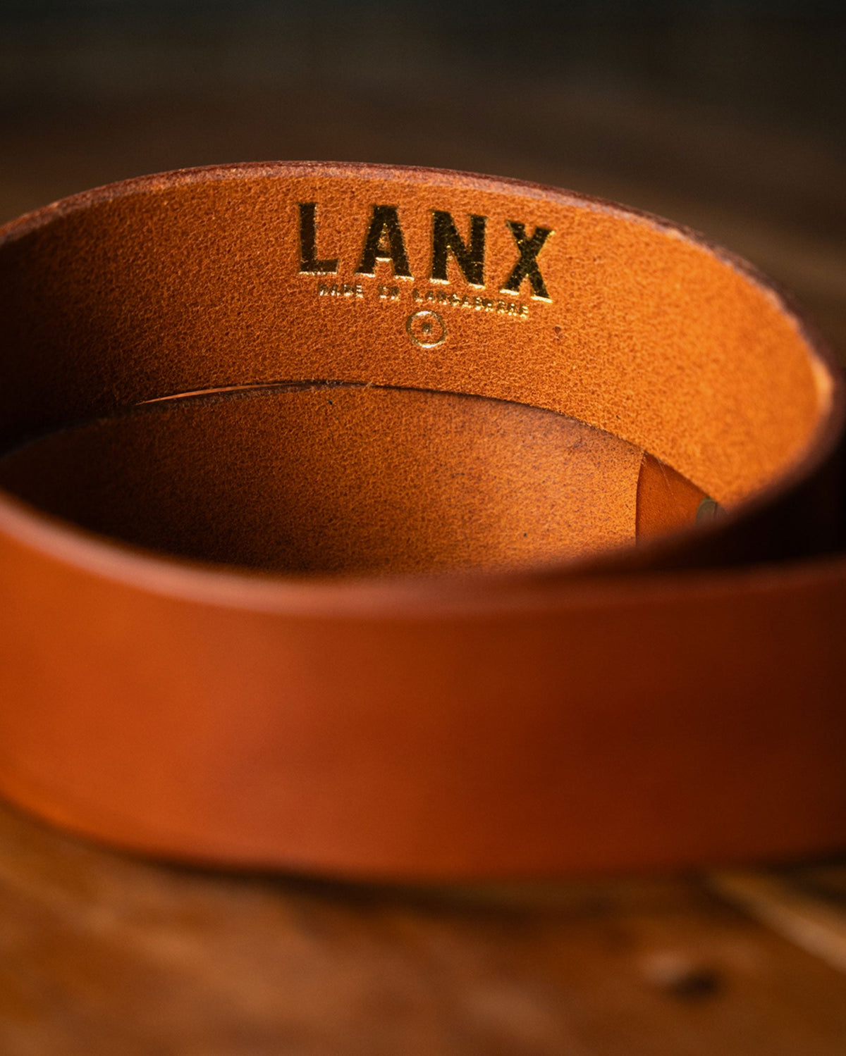 CROMWELL / TAN-Belt | LANX Proper Men's Shoes