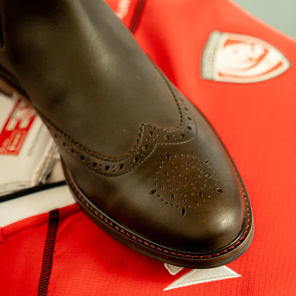 MITTON // GRFC BROWN DISTRESSED-Men's Chelsea | LANX Proper Men's Shoes