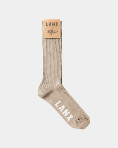 DRESS SOCK / OATMEAL-Socks | LANX Proper Men's Shoes